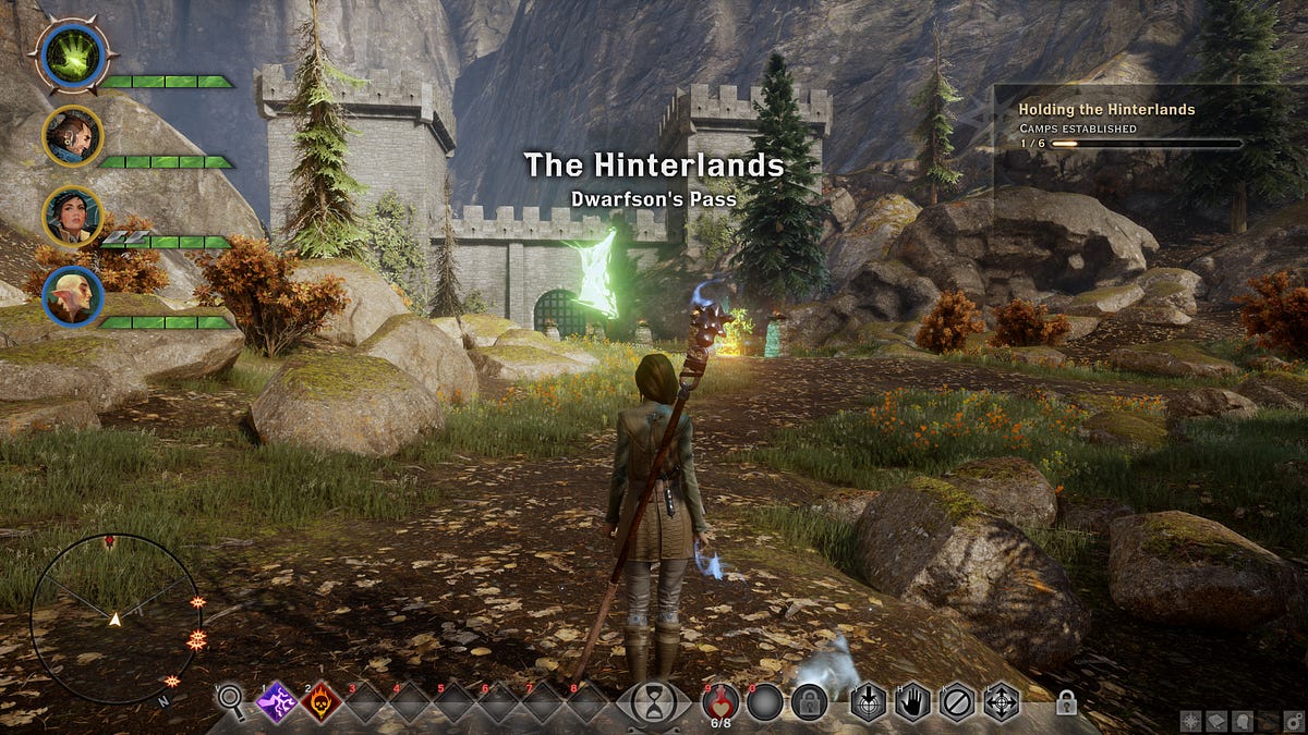 Week 1 — An hour with “Dragon Age Inquisition” [Creating Immersive