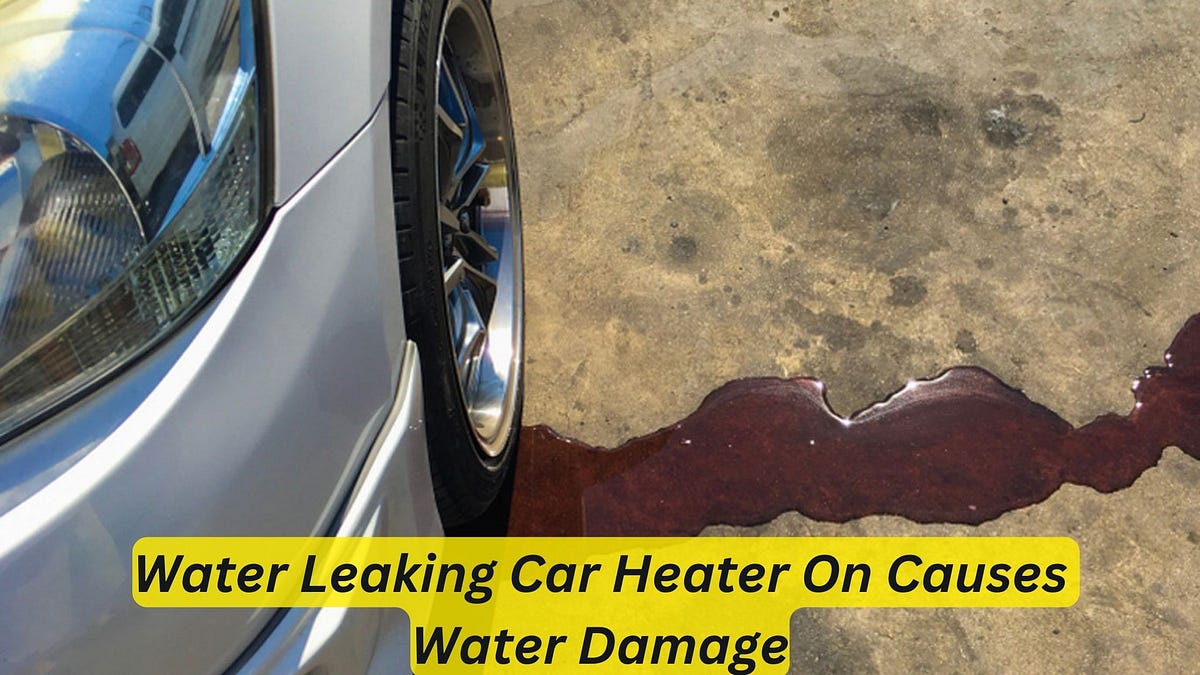 Water Leaking Car Heater On Causes Water Damage by Car Individuals