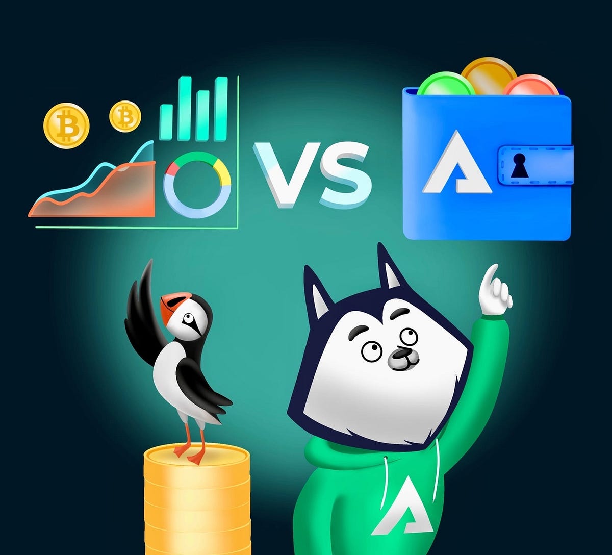 Cryptocurrency Wallet vs. Exchange by Arctic Wallet Medium