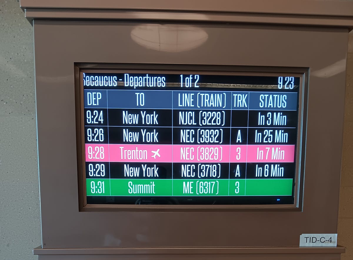 How to avoid board on the wrong Train in the U.S. by Suzzy Majumder