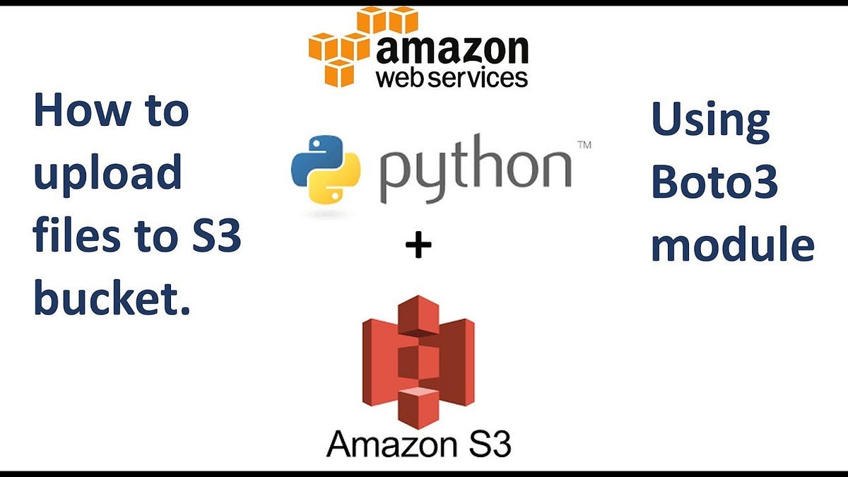 Store compressed file in AWS S3 bucket using python. by Charith Prasanna Medium