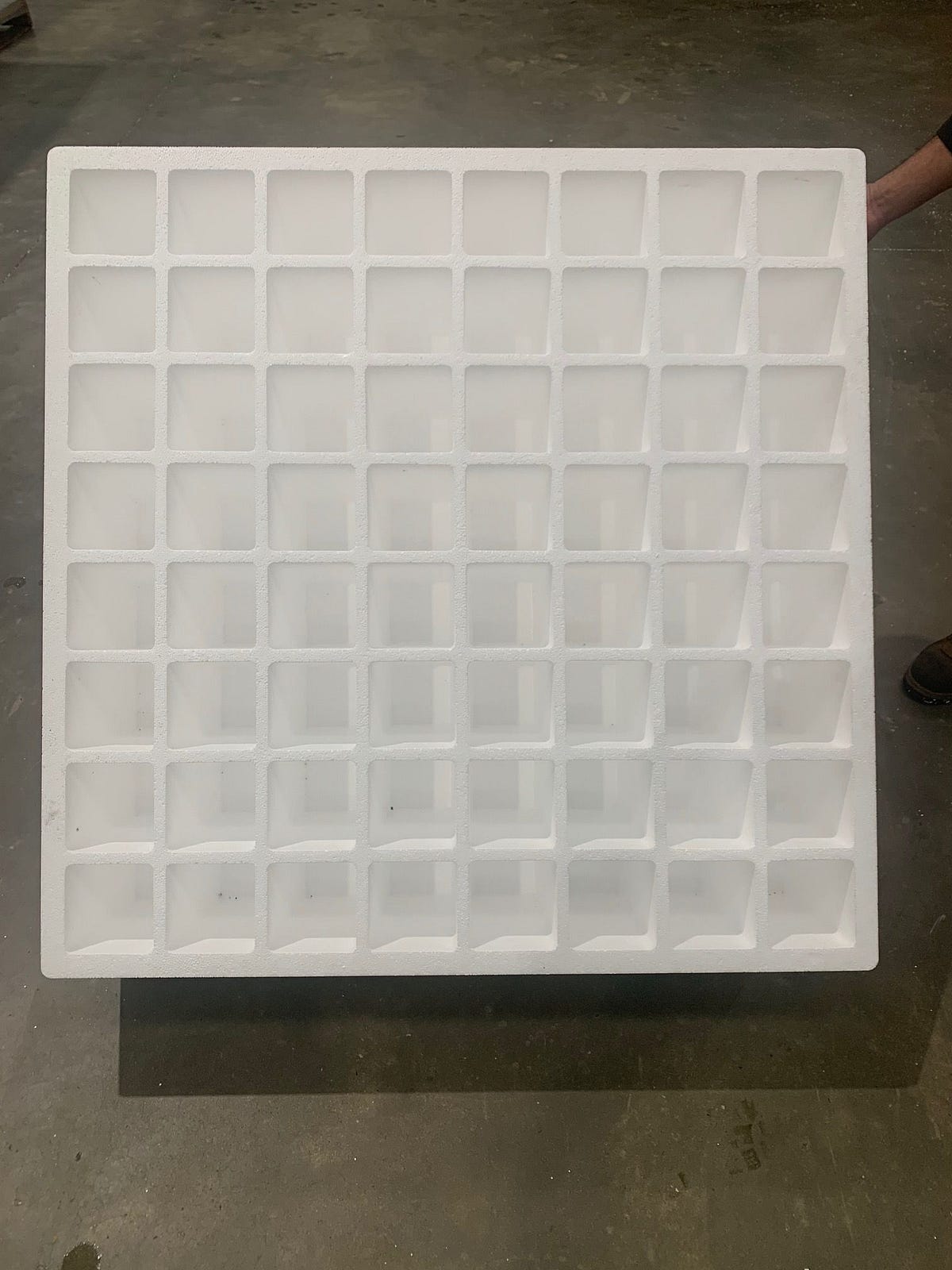 Superior quality polystyrene waffle pods at affordable prices by