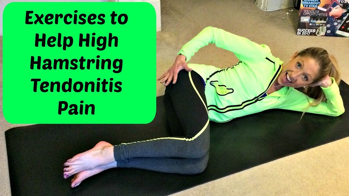Get Over “Pain In the Butt” High Hamstring Tendonitis Pain. by