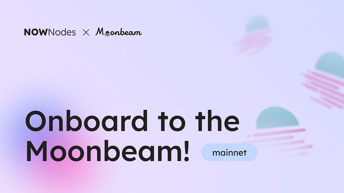 We Launch On Moonbeam Network!. Time to celebrate! Our Moonbeam Full