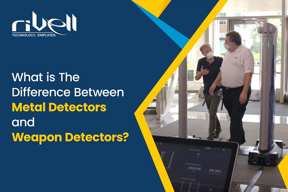 What is the difference between metal detectors and weapon detectors