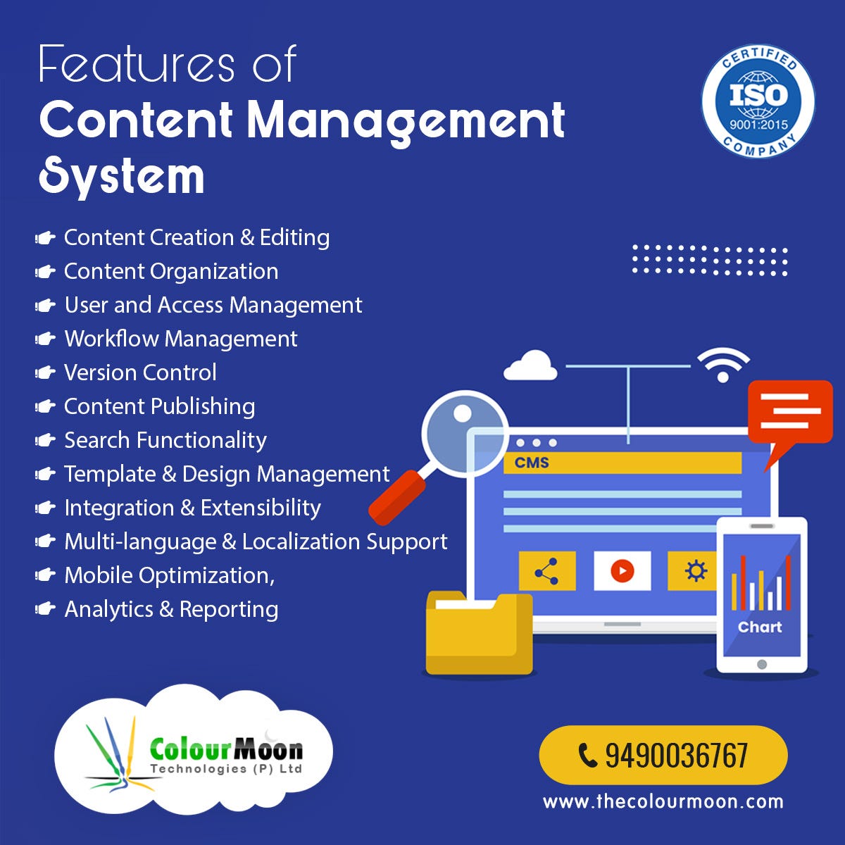 What Does CMS Stand for in  Design? by Colourmoon Technologies