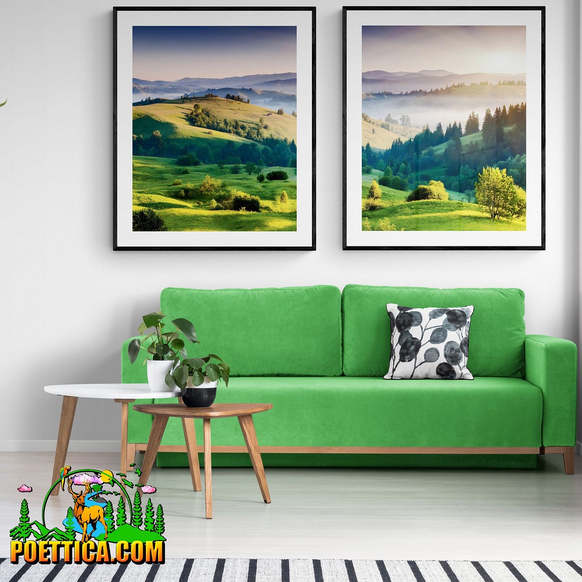 EXPLORE this Stunning 2pc Large Vertical Wall Art by Poettica Mar