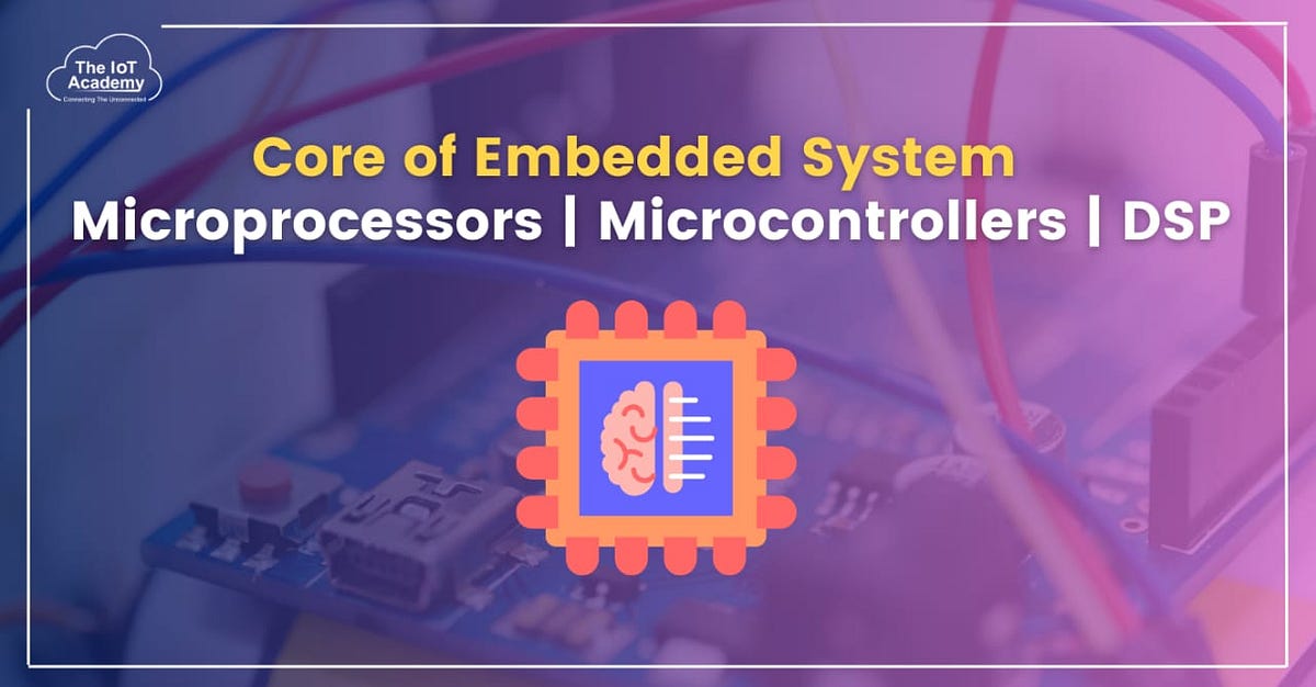 Core of Embedded System — Microprocessors Microcontrollers DSP by