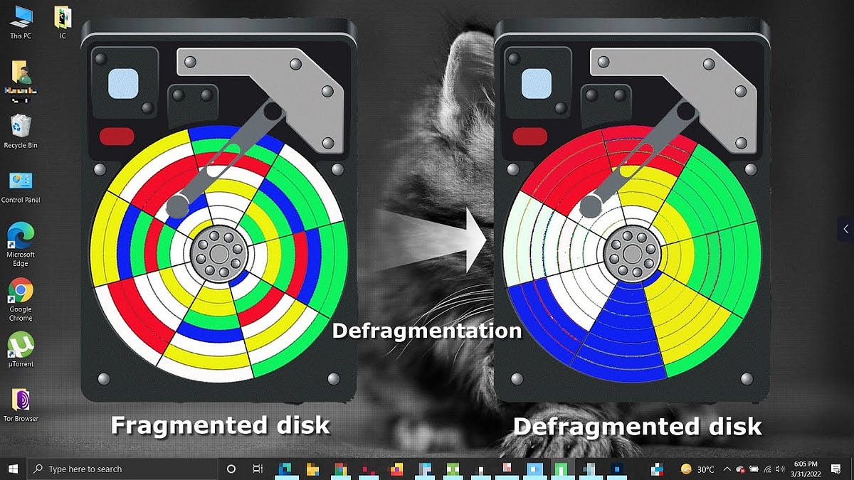 Defragmentation what is it and how to defrag by Ahibrahim Medium