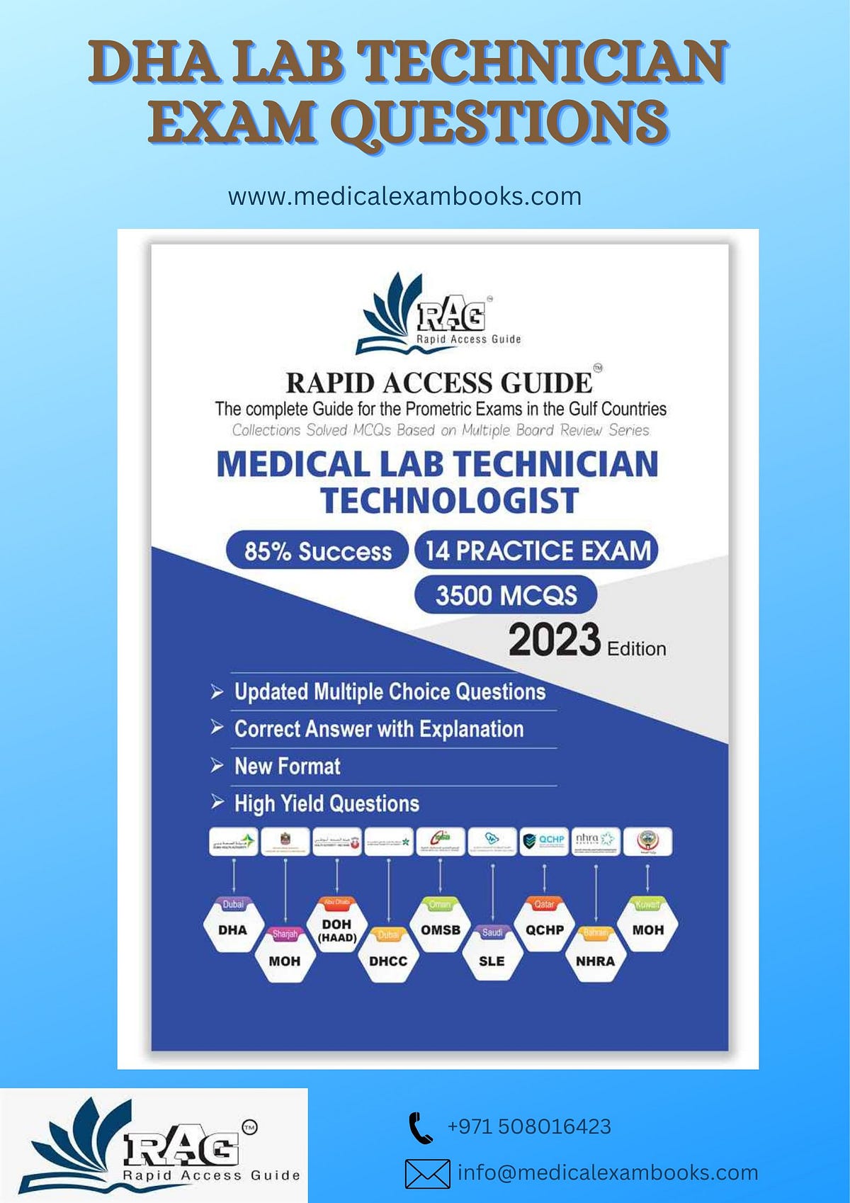 DHA lab technician exam questions Rapid Access Guide Medical E xam