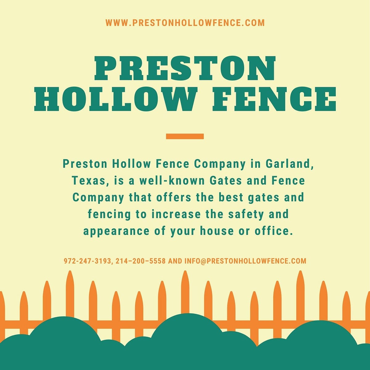 Preston Hollow Fence Preston hollow fence Medium