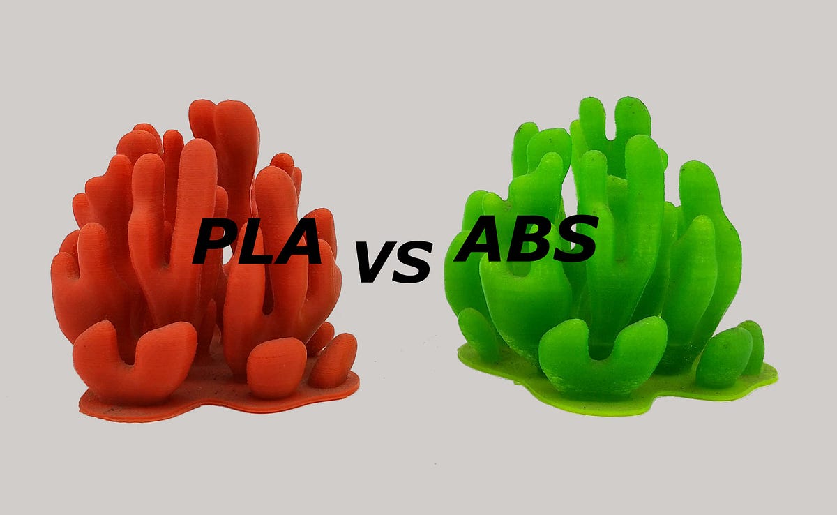 PLA VS ABS Which 3d printing filament is better for you? by Barret