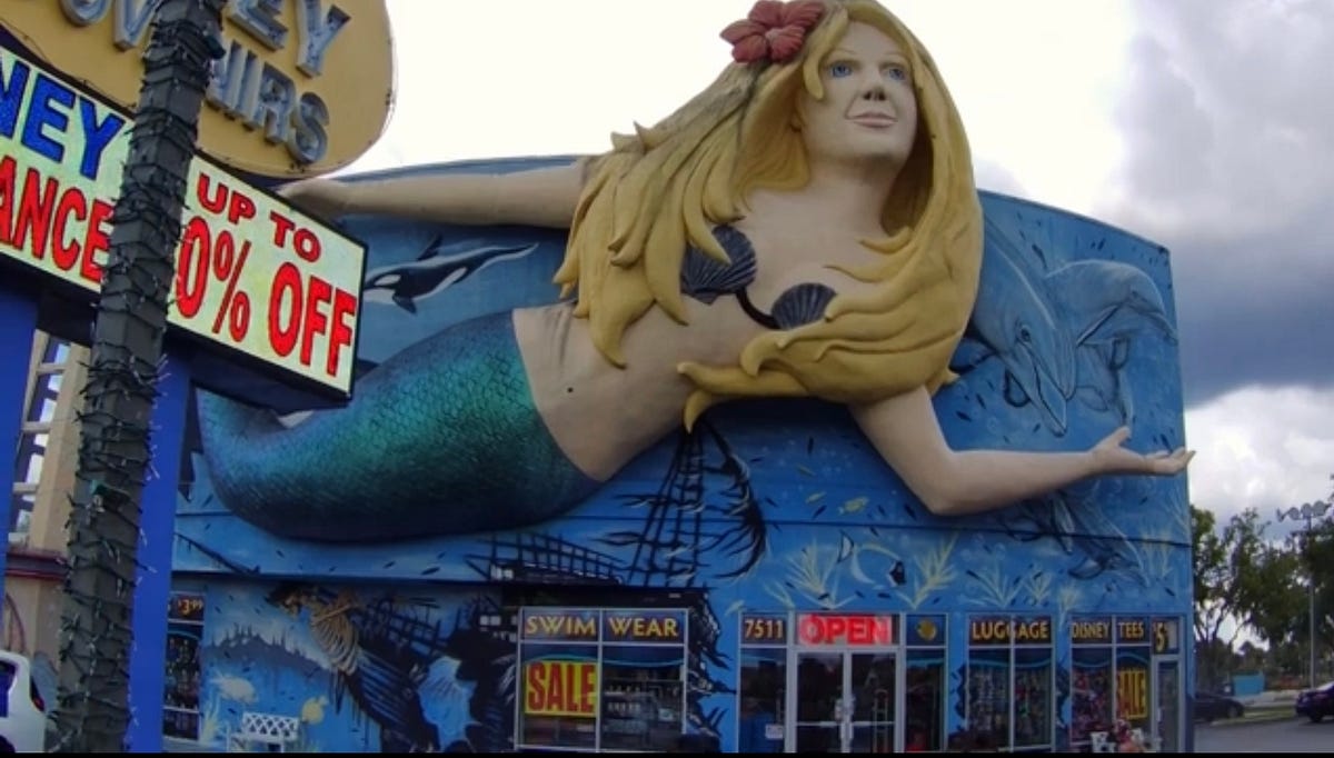 Checking Out The Mermaid Gift Shop in Kissimmee Florida by Sasha