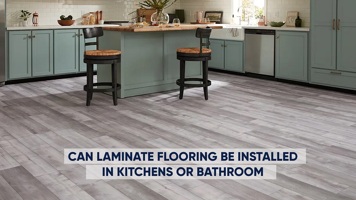 Can Laminate Flooring be installed in kitchens or bathrooms? by Dave