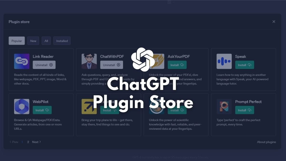 ChatGPT Store. Enhancing ChatGPT with New Features by Kasun