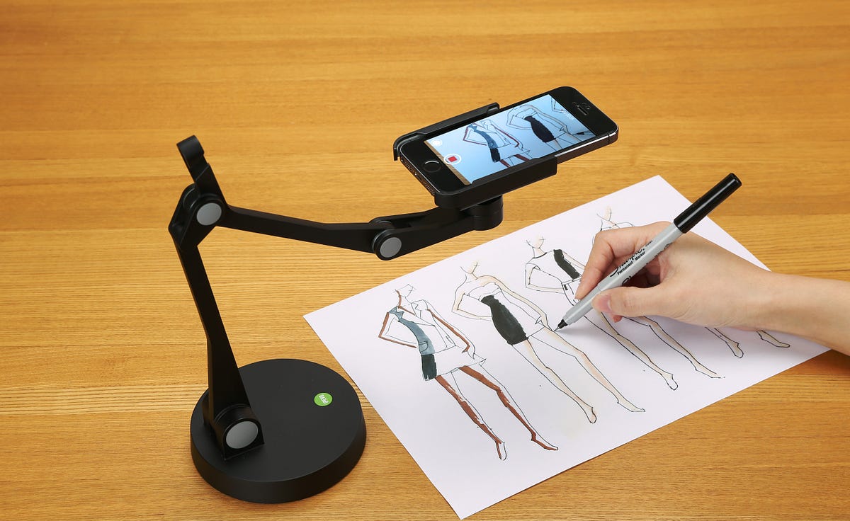 Use your iPhone as a Document Camera with the Articulating Video Stand