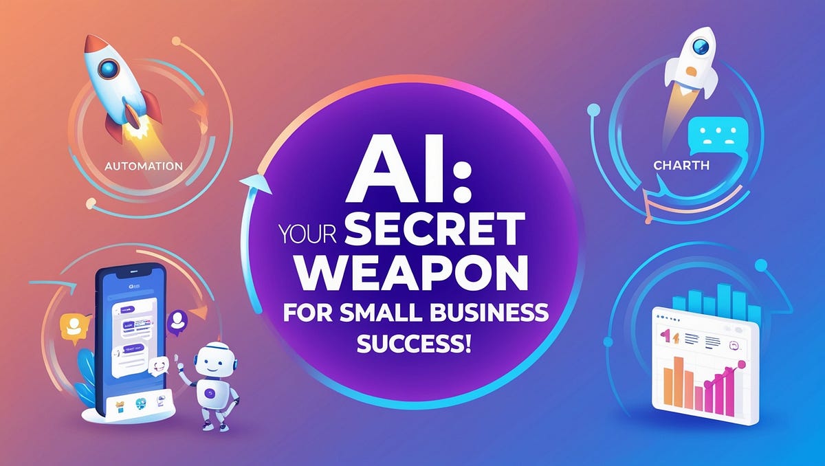 🚀 𝐀𝐈 𝐓𝐡𝐞 𝐒𝐞𝐜𝐫𝐞𝐭 𝐖𝐞𝐚𝐩𝐨𝐧 𝐒𝐦𝐚𝐥𝐥 𝐁𝐮𝐬𝐢𝐧𝐞𝐬𝐬𝐞𝐬 𝐍𝐞𝐞𝐝 𝐭𝐨 𝐒𝐮𝐜𝐜𝐞𝐞𝐝 mdsakibmia