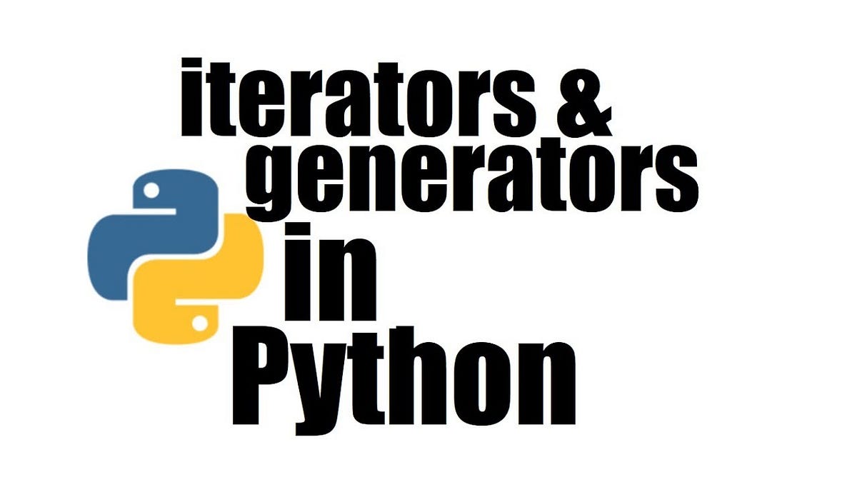 Iterators, Generators and List Comprehension in Python by Yashi