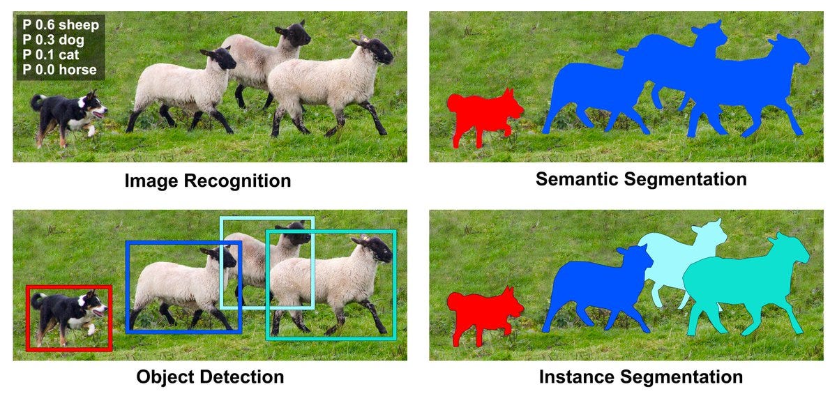 Semantic Segmentation Vs Instance Segmentation by Emami Medium