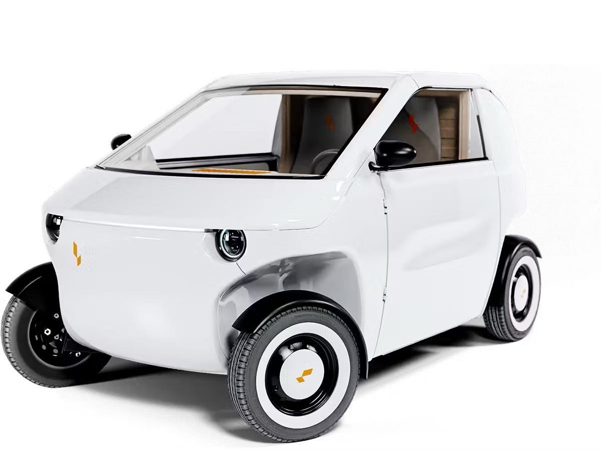 Luvly The Electric City Car of the Future by Jeffrey Clos CodeX