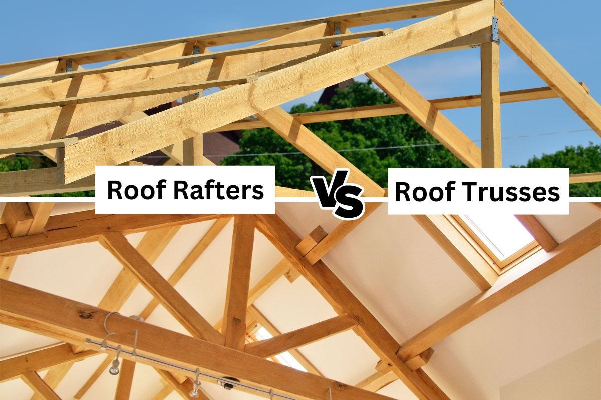 Rafters Vs Trusses Comparison, Uses, Cost & More Loretto Roofers