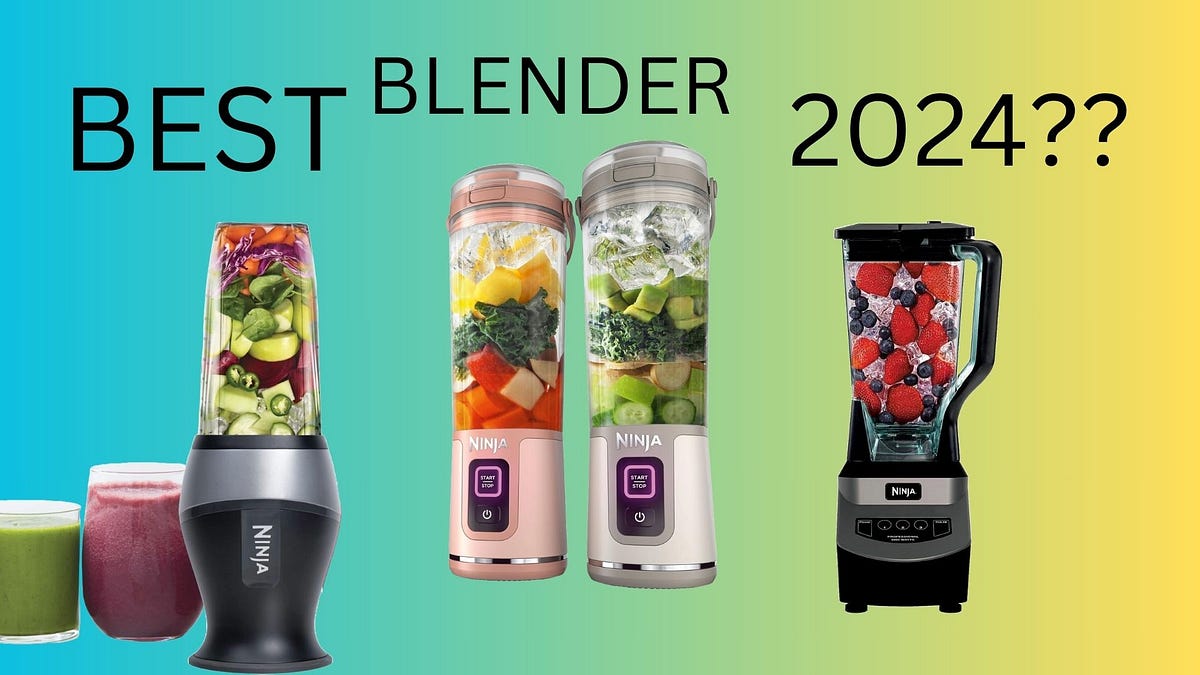 Best Multipurpose Blenders of 2024 A Comprehensive Comparison of the Ninja NJ601AMZ, Ninja