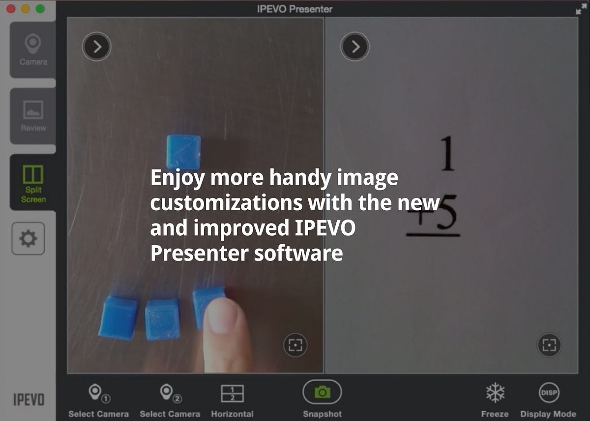 Get the most out of your IPEVO document camera with the new and
