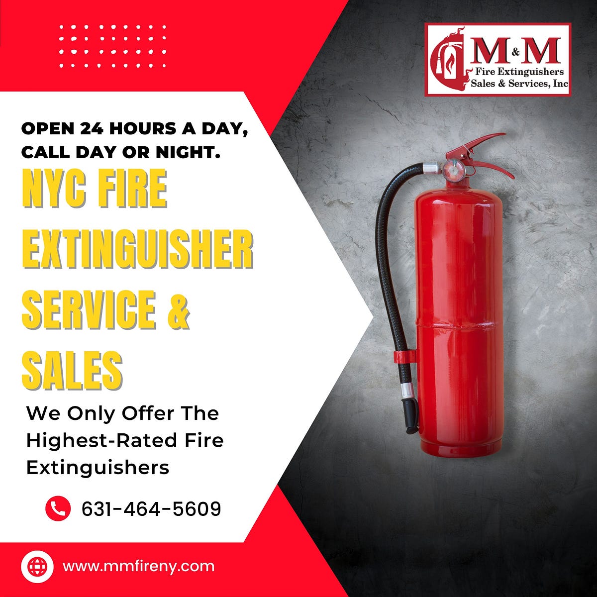 Fire Extinguisher Inspection Companies — Deer Park, NY by M&M Fire