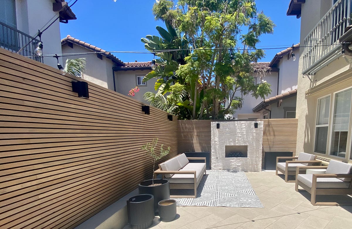 How to hide ugly property walls in your backyard by ALDIA OUTDOOR