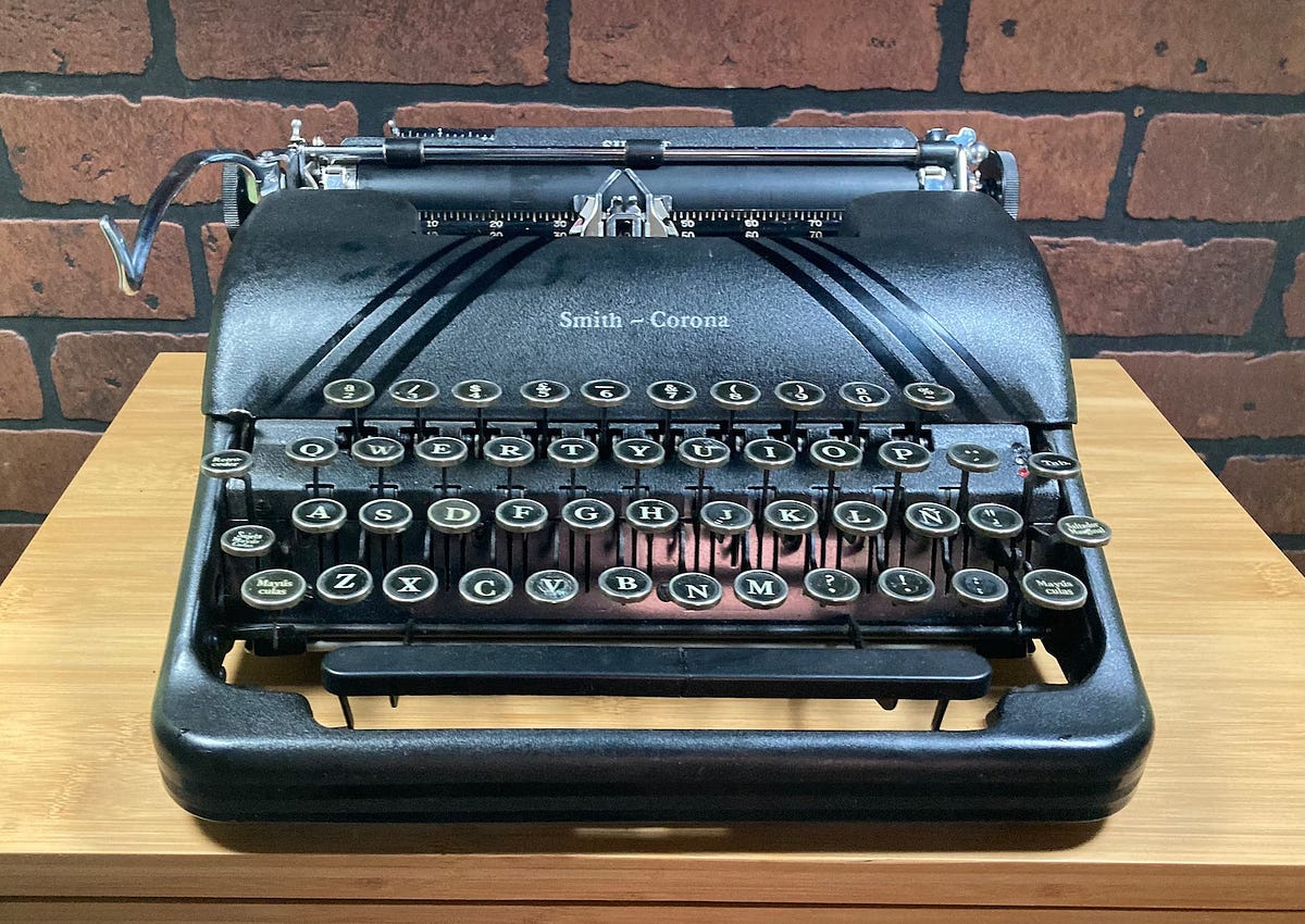 Why Typewriters Are Making a Comeback by Tyler Boufford Medium