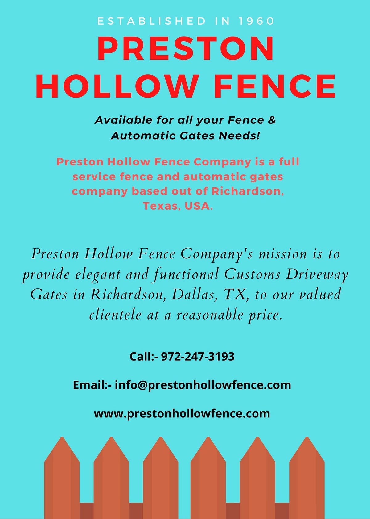 Preston Hollow Fence Preston hollow fence Medium