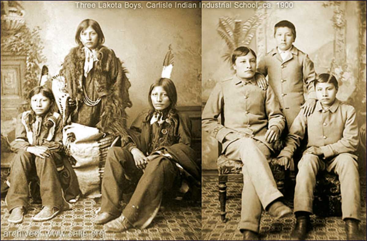 AMERICAN INDIAN BOARDING SCHOOLS A Legacy of Discrimination, Forced