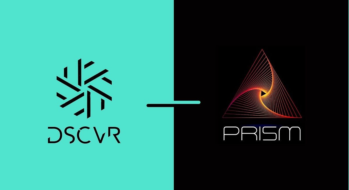 Discover (DSCVR) partners with Prism Network (PRISM) for Smart Contract