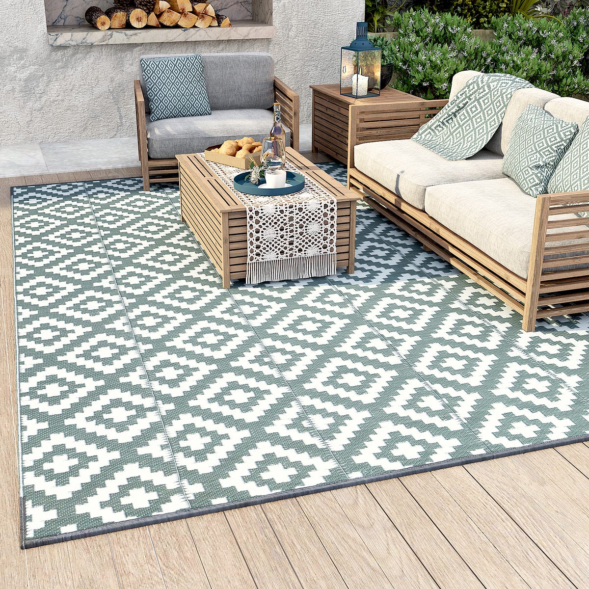 Thinking to buy a nice outdoor rug? Monicafang Medium