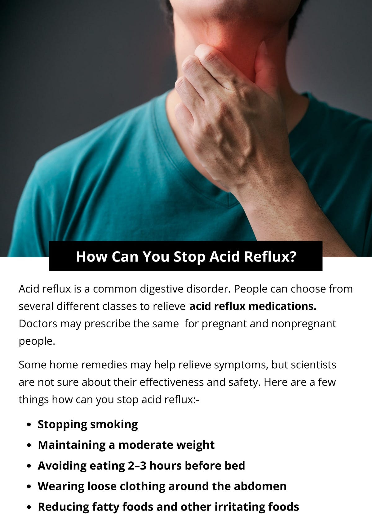 How Can You Stop Acid Reflux? Daily Chemist Medium