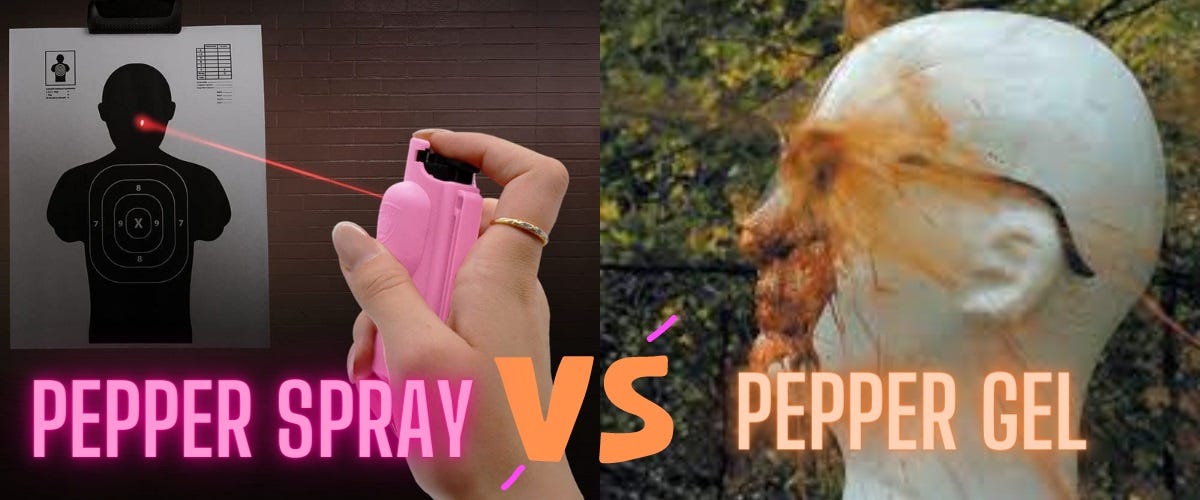 Pepper Spray Vs Pepper Gel — What to Choose? by Ashlybrine Medium