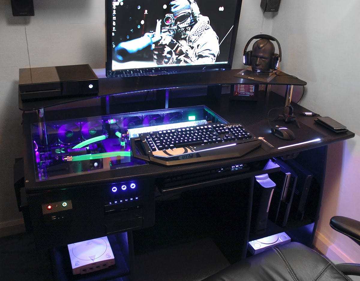 5 Awesome Computer Desks for Gamers by Gerald Huebschman Tech