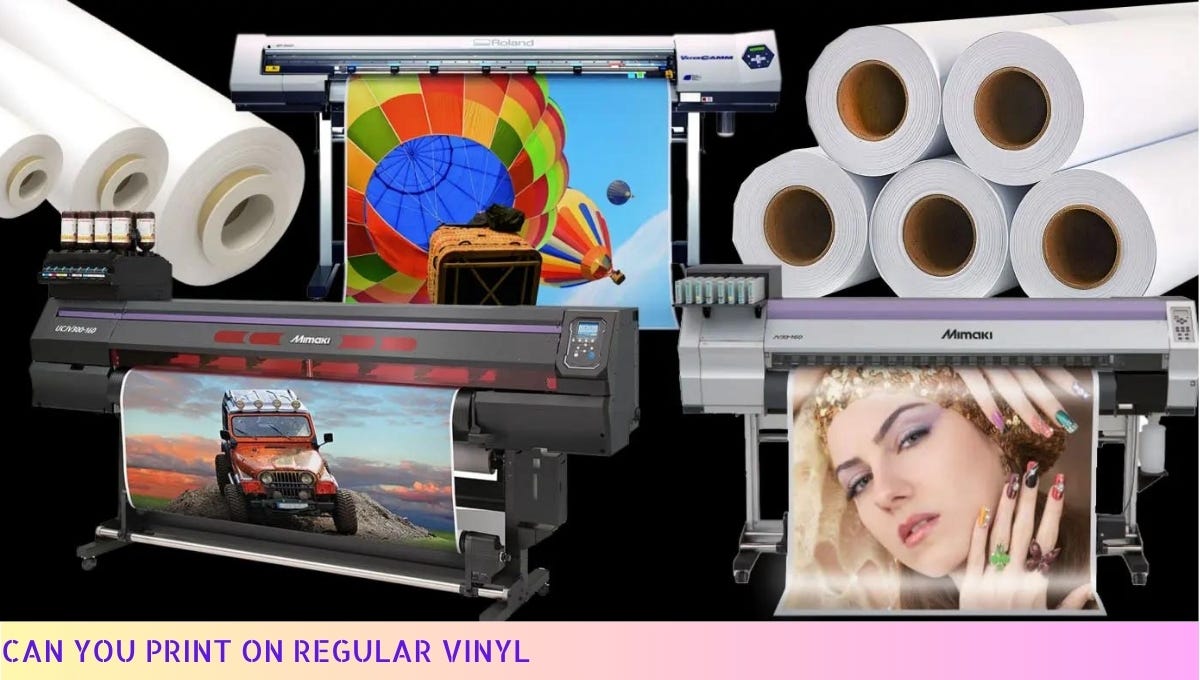 Can You Print On Regular Vinyl? A Complete Guide to Printing on Vinyl