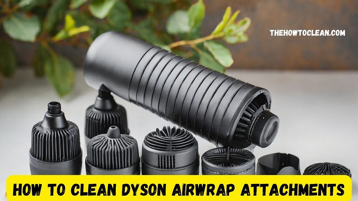 How to Clean Dyson Airwrap Attachments by How To Clean Medium