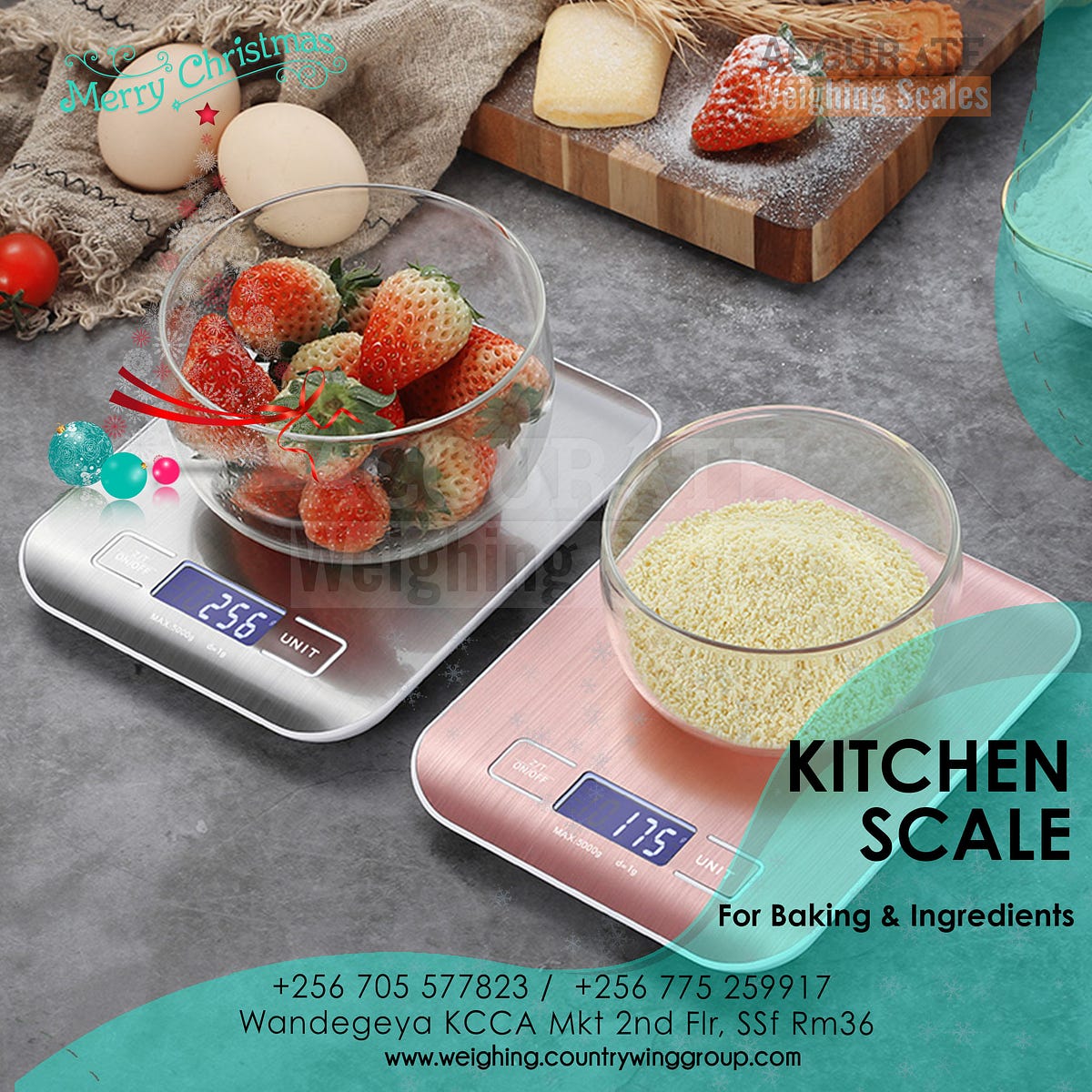 digital Weighing Scales for Bakery & Kitchen Use in Kampala