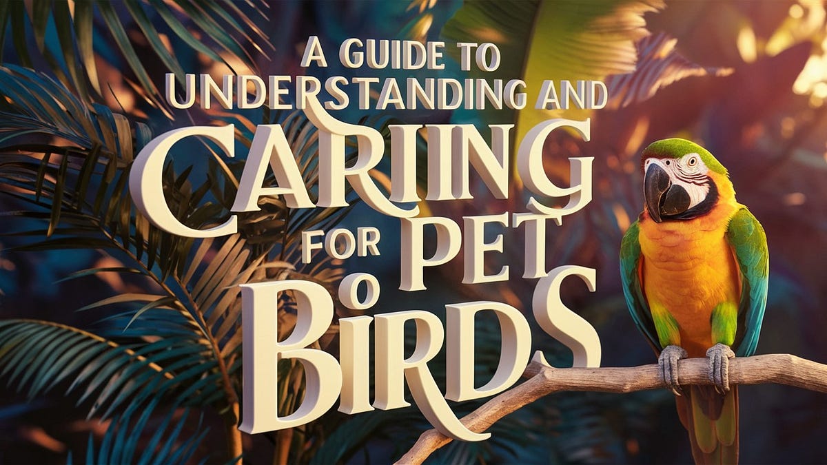 A Guide to Understanding and Caring for Pet Birds by Birds As pets