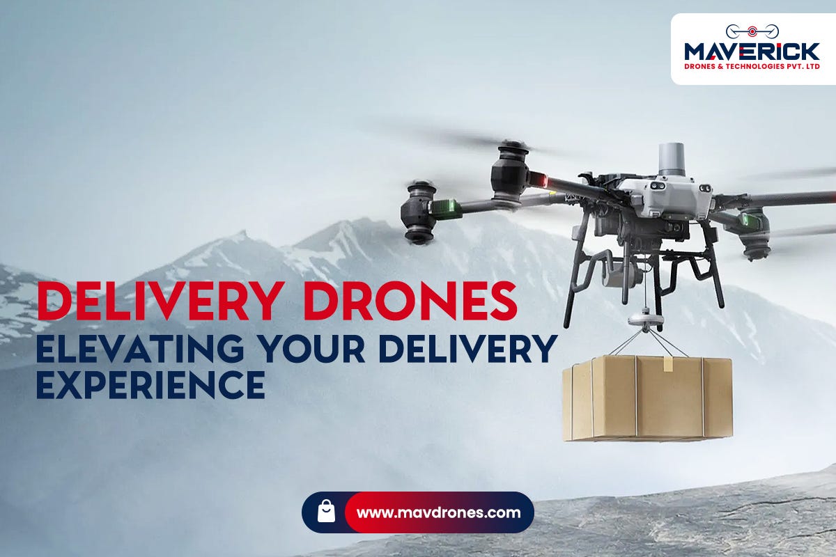 Why Are Drone Delivery Services So Popular In India? by Mav