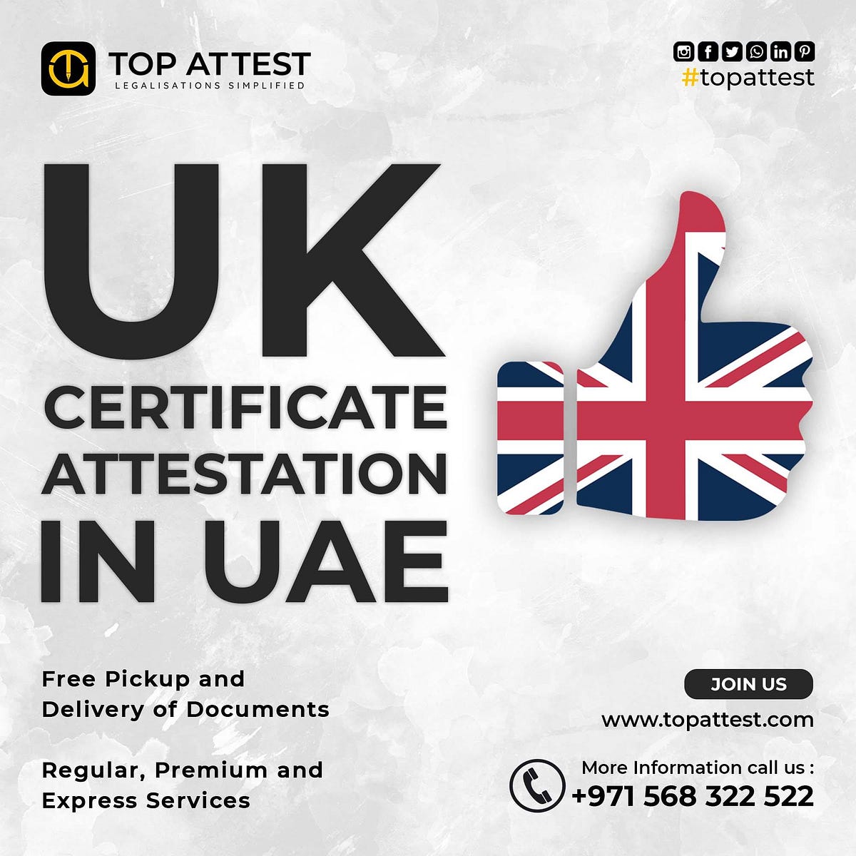 The UK certificate attestation and dreams abroad by