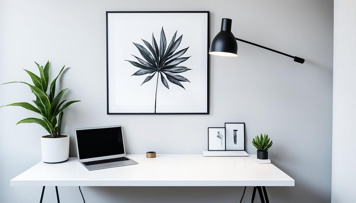 Maximizing Space Desk Against Wall or Middle of Room? by Rick The