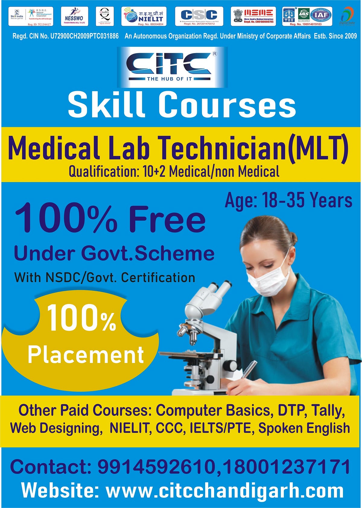 why should you join Medical Lab technicians? what is the scope? by