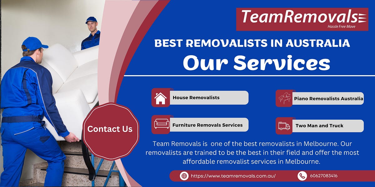 Best Removalists in Australia Team Removals Team Removals Australia