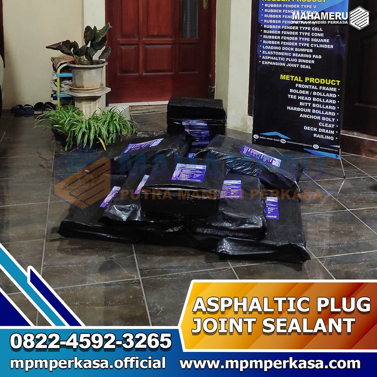 Jual Asphalt Joint Sealant — Asphaltic Plug Joint Material by