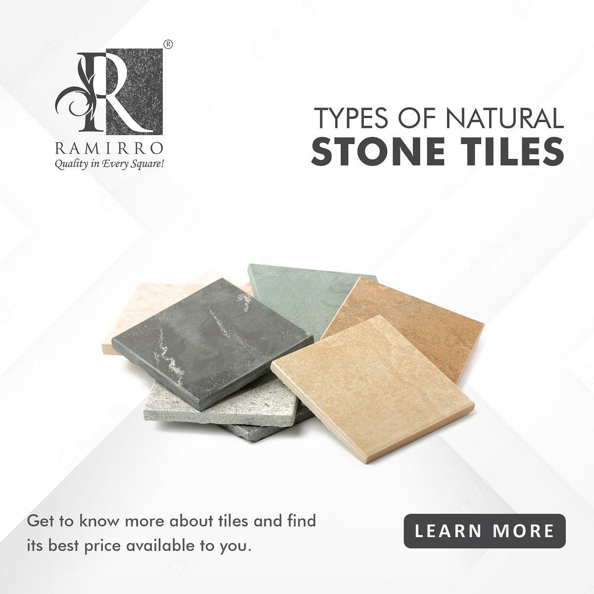 Top 6 Most Common Types of Natural Stone Flooring Stone Tiles