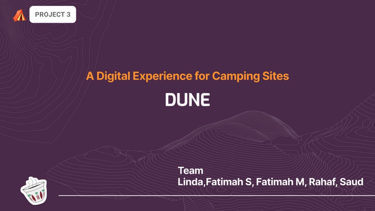 UX case study Digitalizing Riyadh camping experience by Fatima