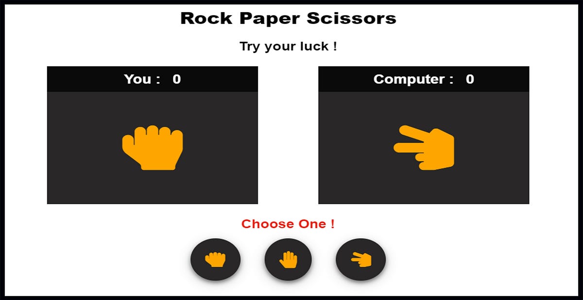 Building a Rock Paper Scissors Game with JavaScript by Mehdi Aoussiad